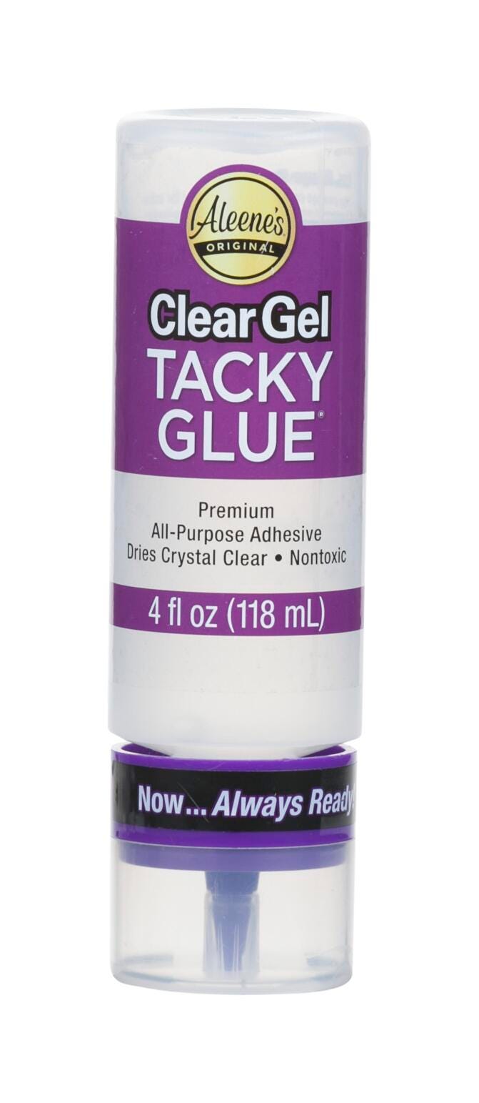 Aleene s Always Ready Clear Gel Tacky Glue 4oz Each